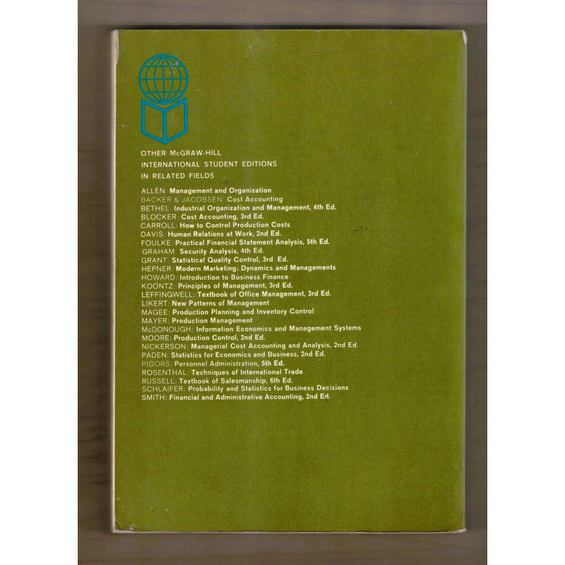 The Theory And Management Of Systems Johnson Kast Rosenzweig