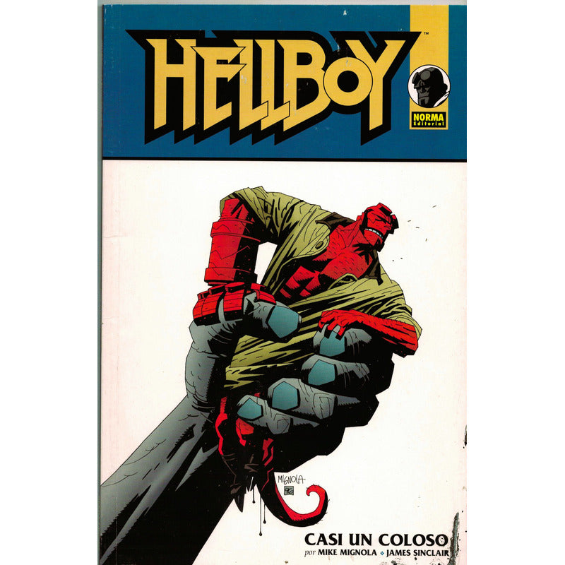 Hellboy: Casi Un Coloso. Mike Mignola, España 1998 (1a)