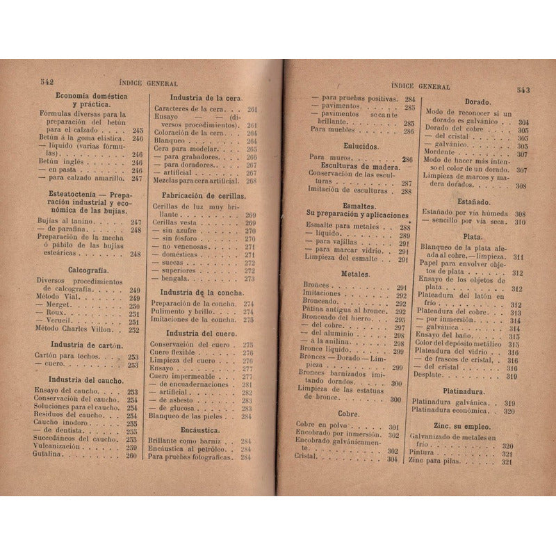 1001 Recetas Artes Y Oficios Paris1910 [formulario Practico]