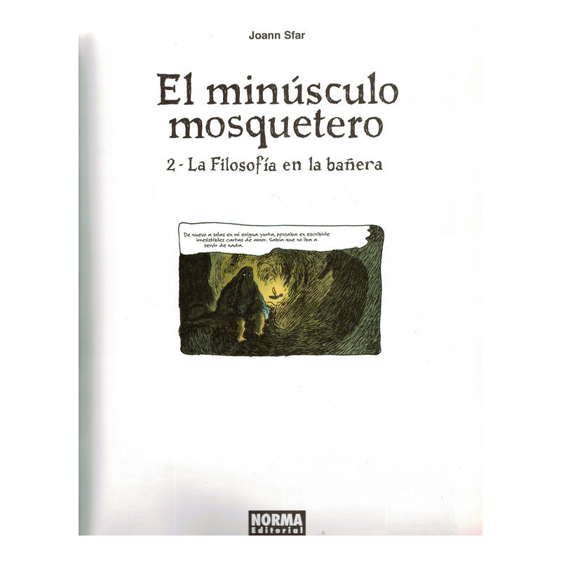 Minusculo Mosquetero 1, 2 Y 3. Joann Sfar, España 2007