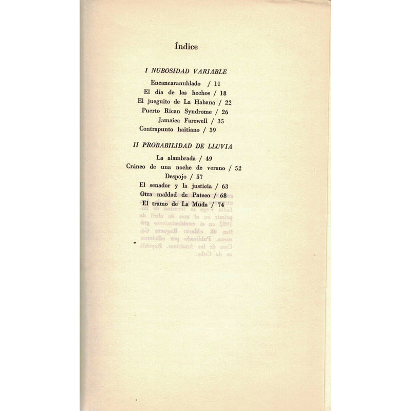 Encancaranublados Otros Cuentos. Ana Lidia Vega, P  Rico1982