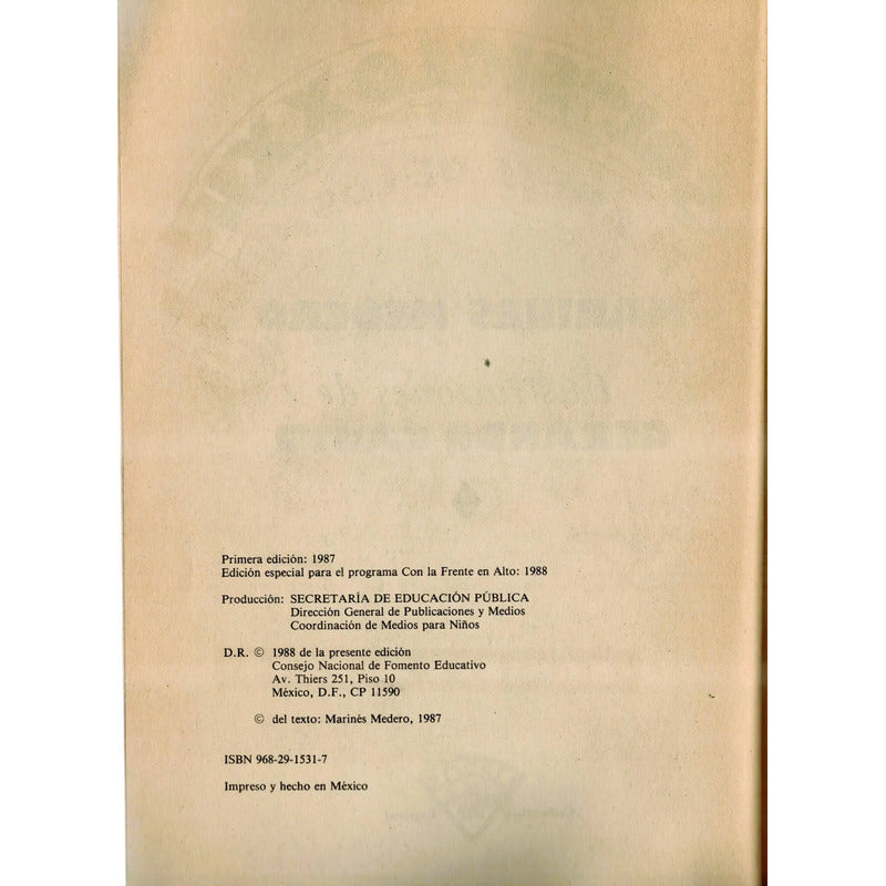 Sol Del Siglo X X I I. Marines Medero Libros Del Rincon 1988