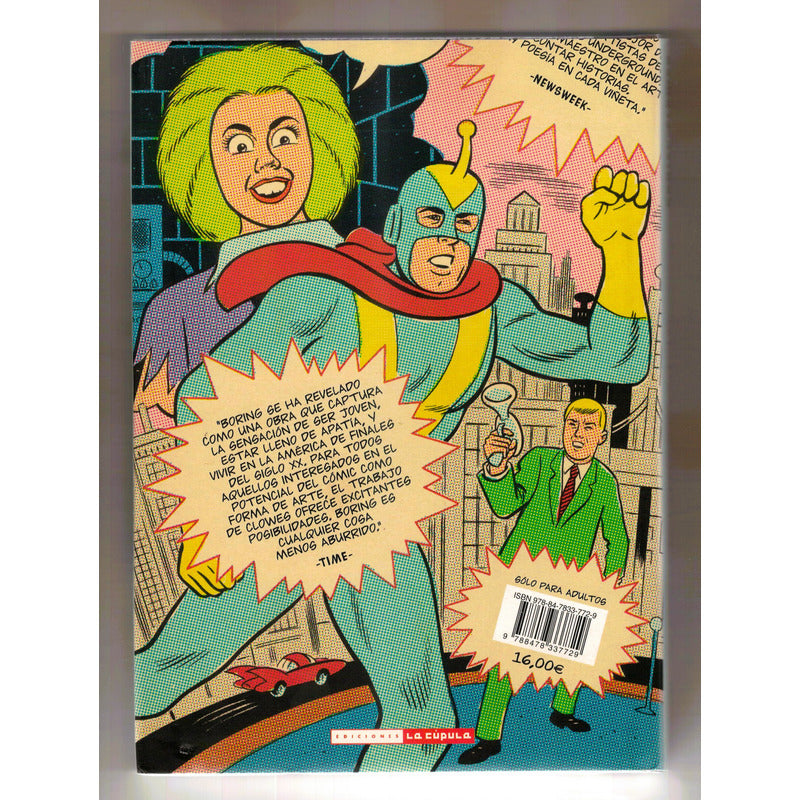 David Boring, David Clowes, Ediciones La Cupula, Pasta Dura