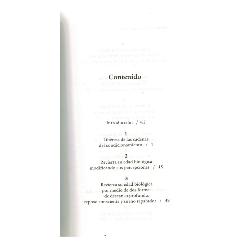 Rejuvenezca Y Viva Mas Tiempo. Deepak Chopra, Colombia 2002