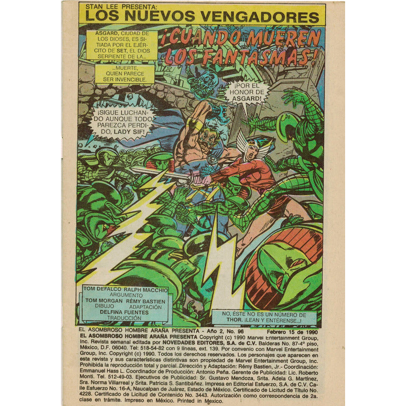 El Asombroso Hombre Arana: Nuevos Vengadores # 96, Novedades