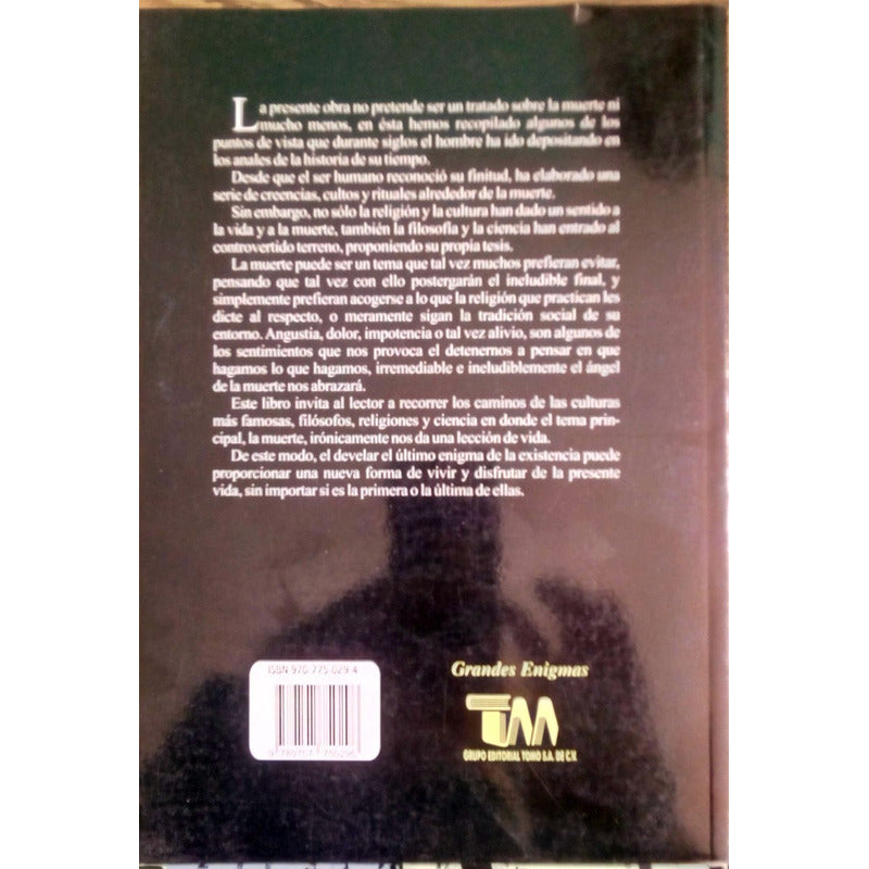 Enigmas De La Muerte. A J Weisberg, Tomo Ed., Mexico 2004