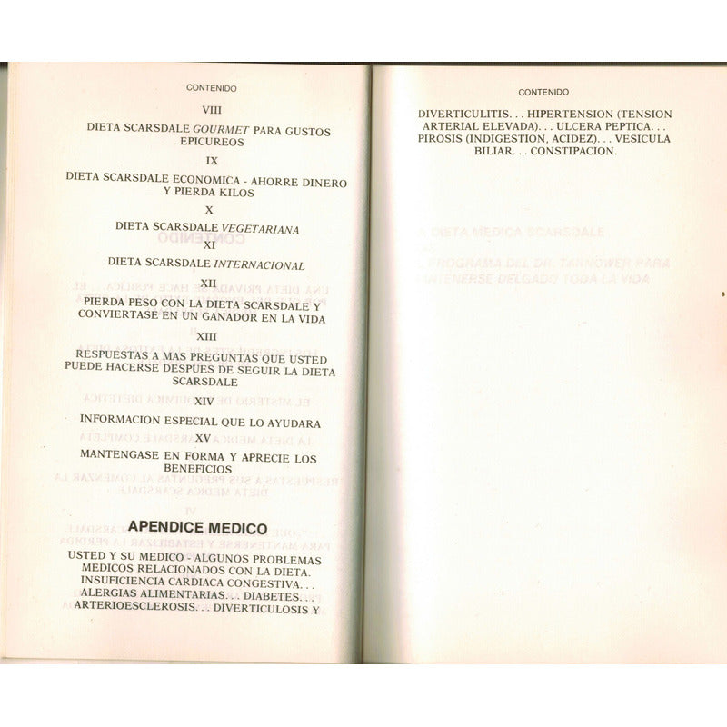 La Dieta Medica Scarsdale. Herman Tarnower, Sinclair Baker