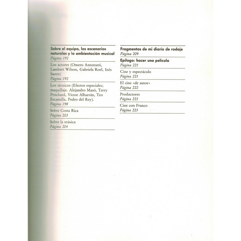 El Dorado -guion, Fotograma...-. Carlos Saura, España 1987