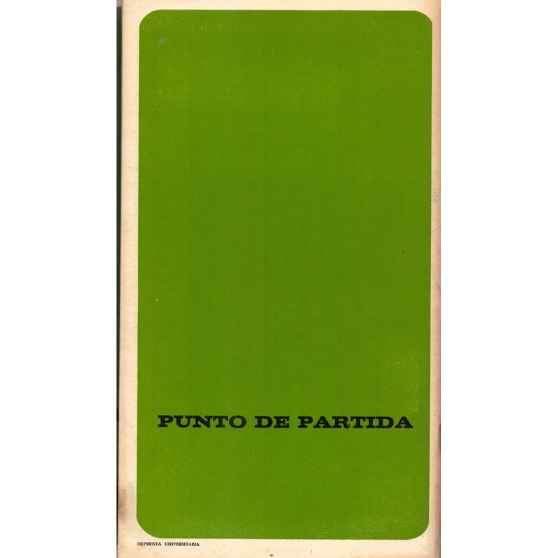 Punto De Partida # 11. Margo Glantz (dir.), Mexico 1968