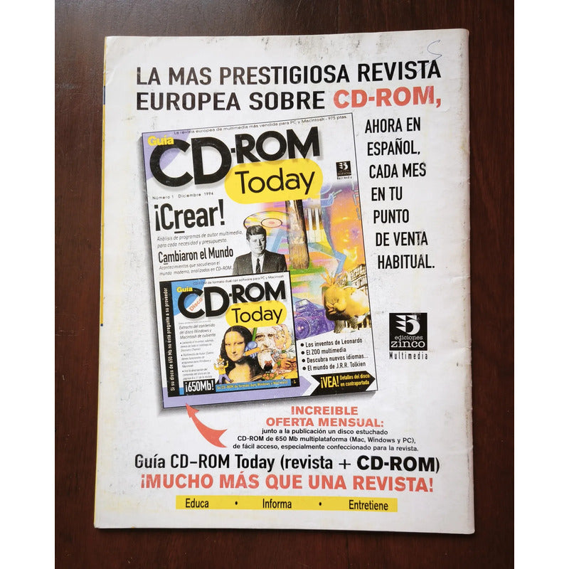 Comics Scene #18. Ediciones Zinco 1994