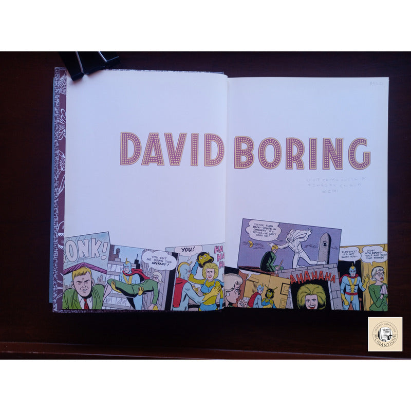 David Boring, David Clowes, Ediciones La Cupula, Pasta Dura
