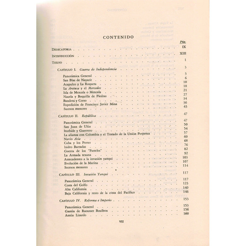 Historia Maritima Mexico Independiente Y Revolucion. 2 Vol