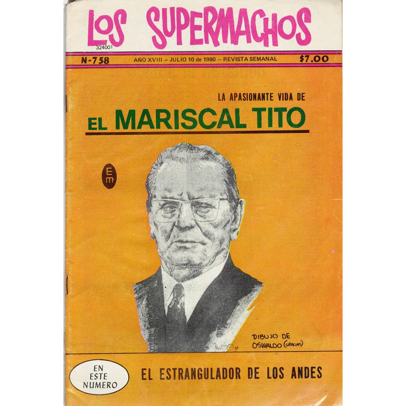 Mariscal Tito -biografia- [supermachos #758] 1980