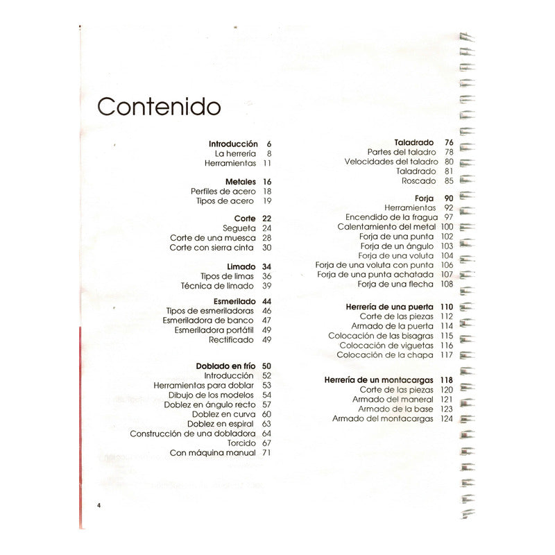 Manual De Herreria -guia Paso A Paso-. Mexico 1993