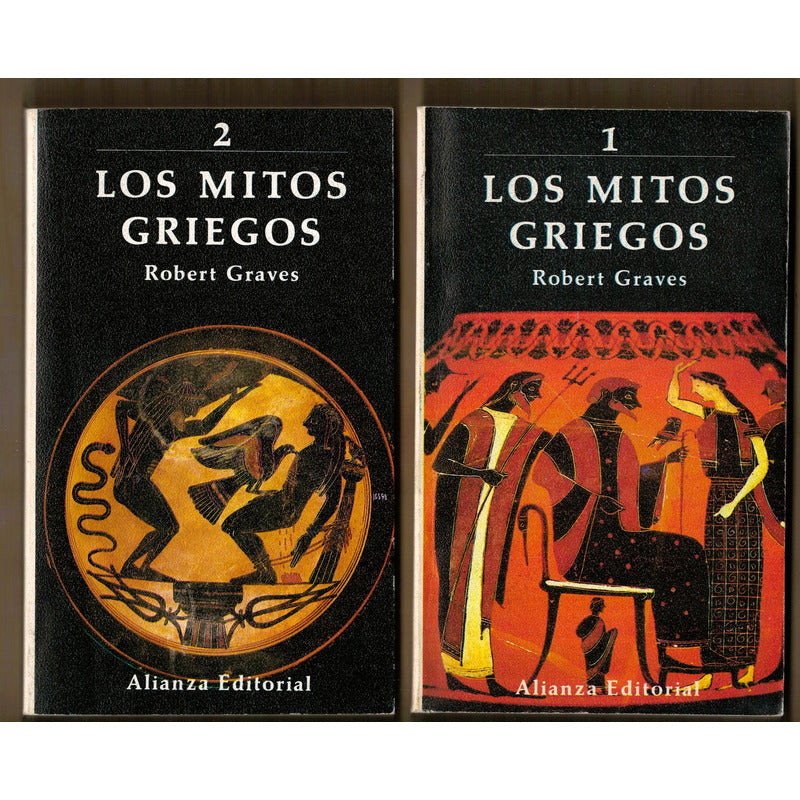 Los Mitos Griegos -2vol-. Robert Graves, Mexico 1989