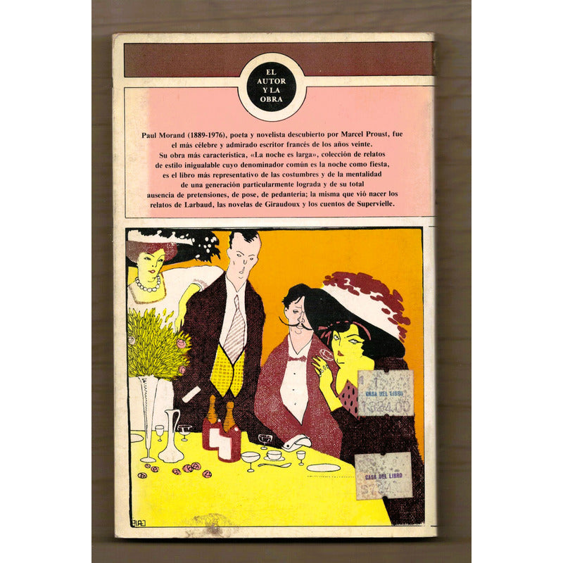 La Noche Es Larga. Paul Morand, España 1980