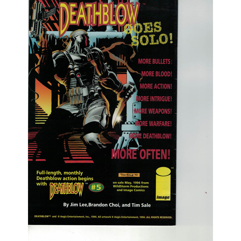 Union # 4. Mike Heisler, Image Comics 1994