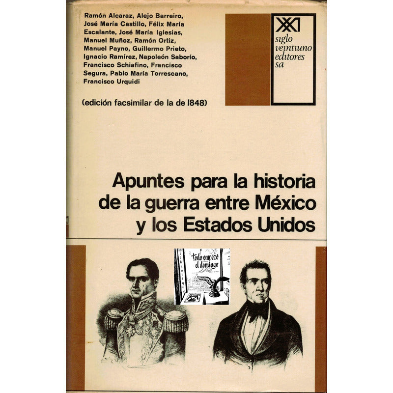 Apuntes De La Guerra Mexico Estados Unidos 1848 Manuel Payno