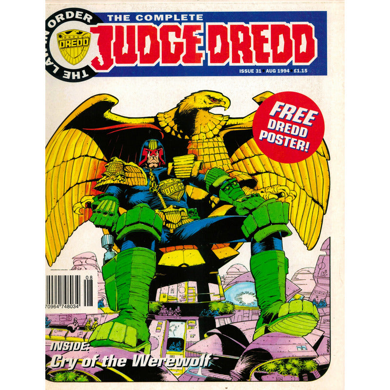 The Complete Judge Dredd: Law In Order # 31. U K 1994