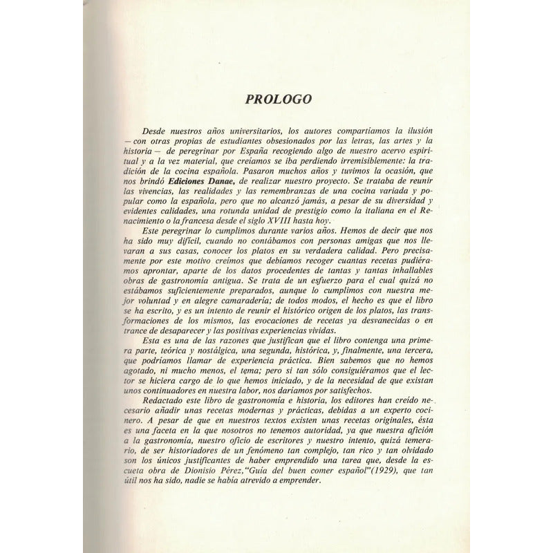 Gastronomia E Historia Española. Nestor Lujan