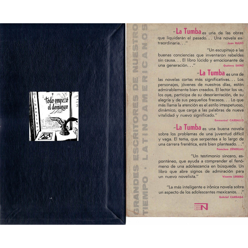 La Tumba. Jose Agustin, Novaro Editorial 1966
