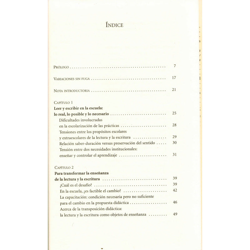 Leer Y Escribir En La Escuela... Delia Lerner, Mexico 2003