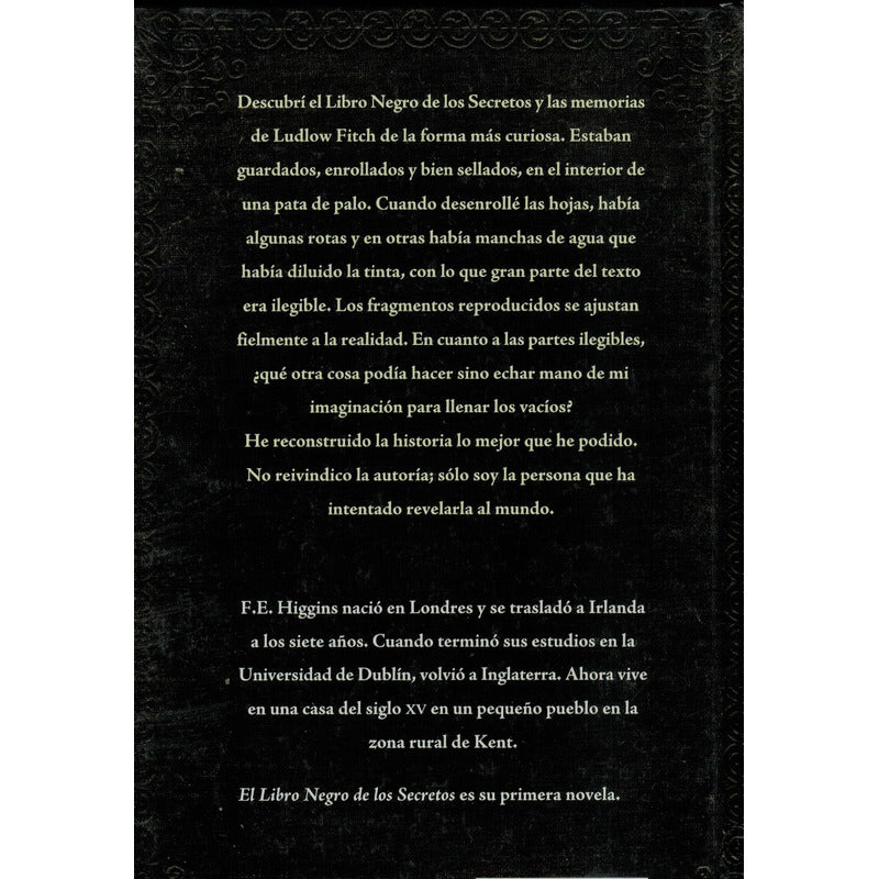 Libro Negro De Los Secretos. F E Higgins, España 2008