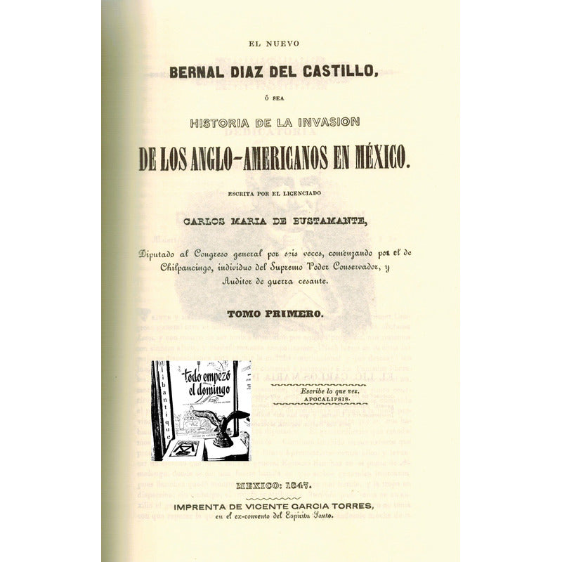 Nuevo Bernal Diaz... (2 V.) Carlos Maria De Bustamante, 1994