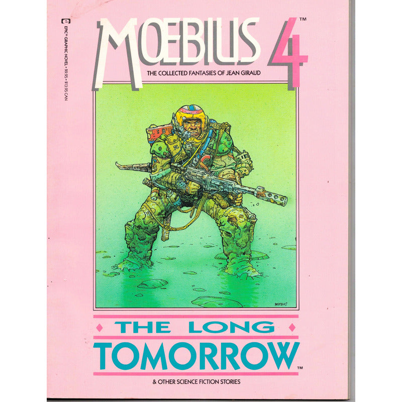 Moebius # 4: The Long Tomorrow... Epic Graphic Novel 1987