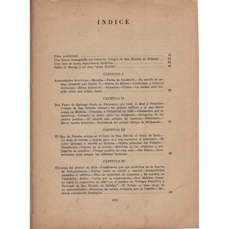 Aula Nobilis. P G Macias,_nicolaita_ed., Mexico 1940