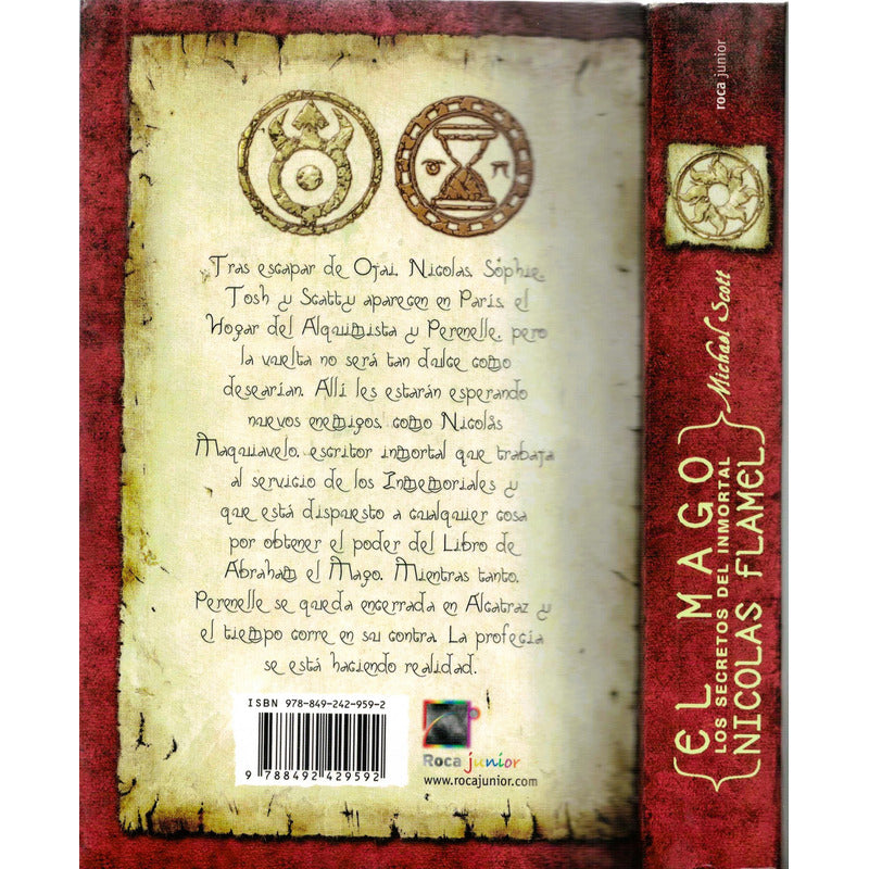 Mago -los Secretos Del Inmortal-. Michael Scott, Mexico 2017