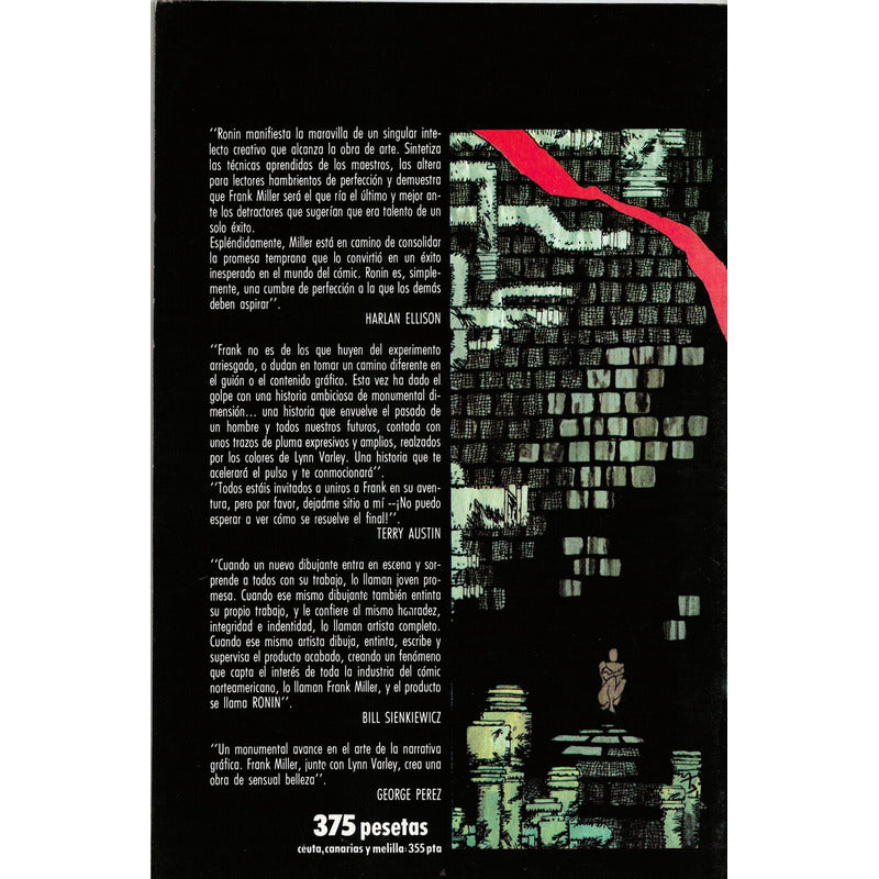 Ronin [obra Completa 6] Frank Miller, Zinco Ed., 1987 Comic