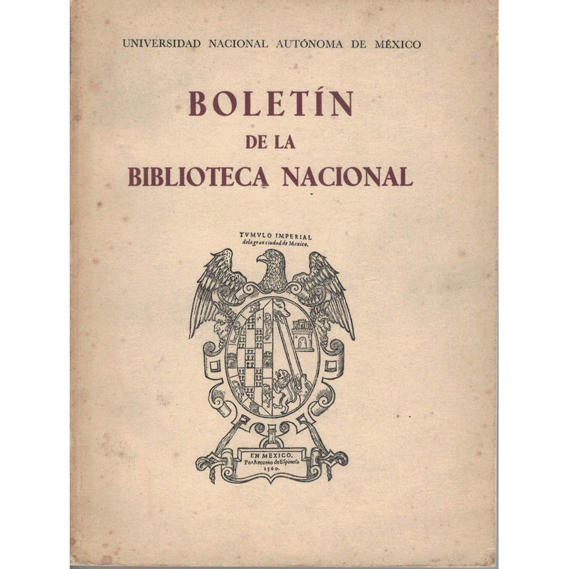 Boletin De La Biblioteca Nacional. [1965, Jul-dic]