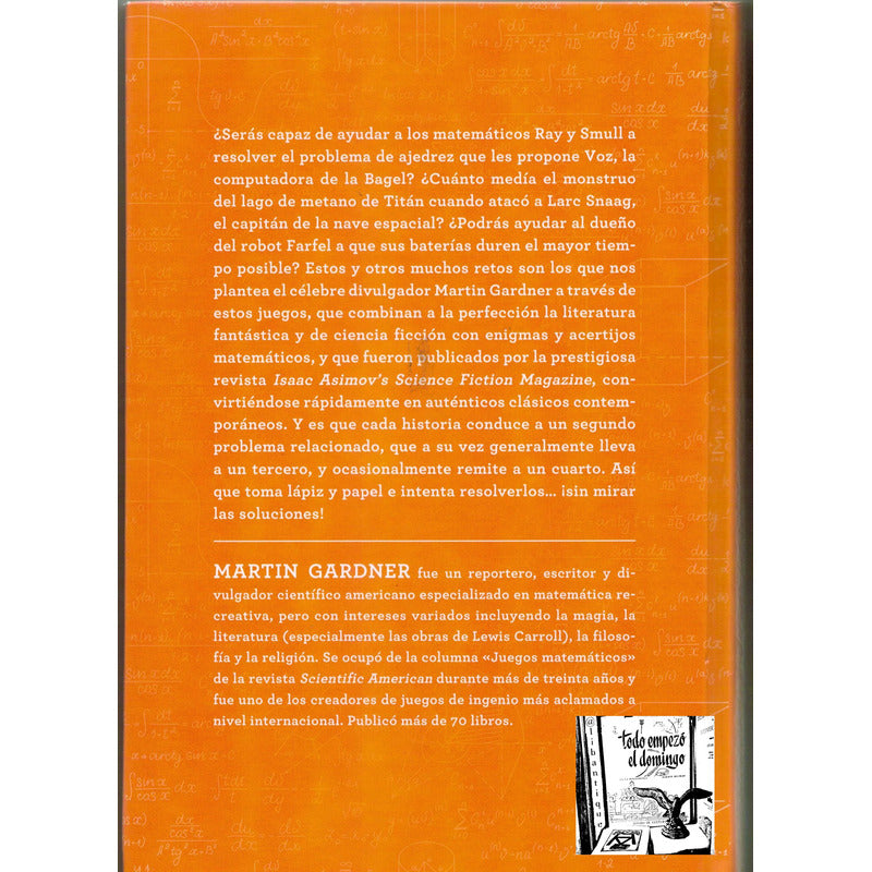 Enigmas Del Robot Farfel. Martin Gardner, España 2018