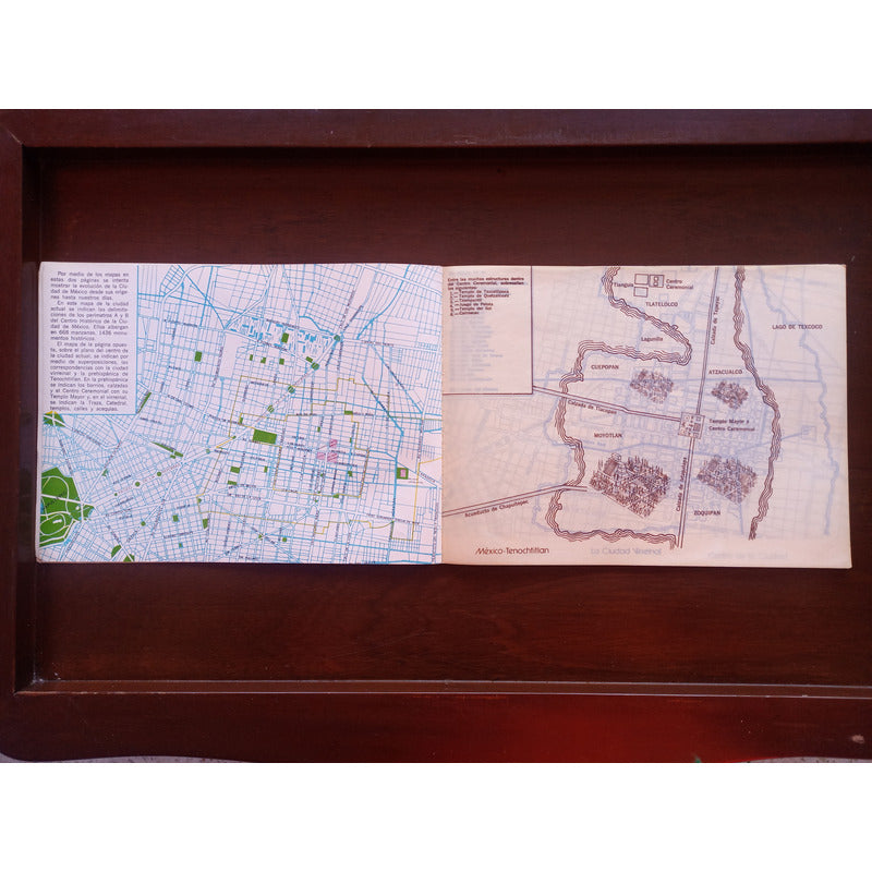 Centro Historico De La Ciudad De Mexico (mapas). 1982