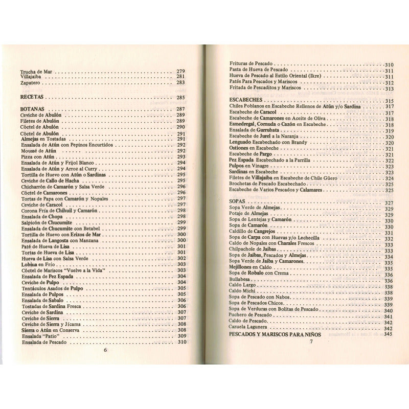 Pescados Y Mariscos -recetario-. Beatriz Faith (coord.) 1985