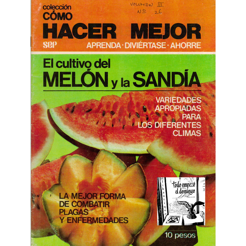 Como Hacer: Cultivo De Melon, Sandia. Variedades, Climas...