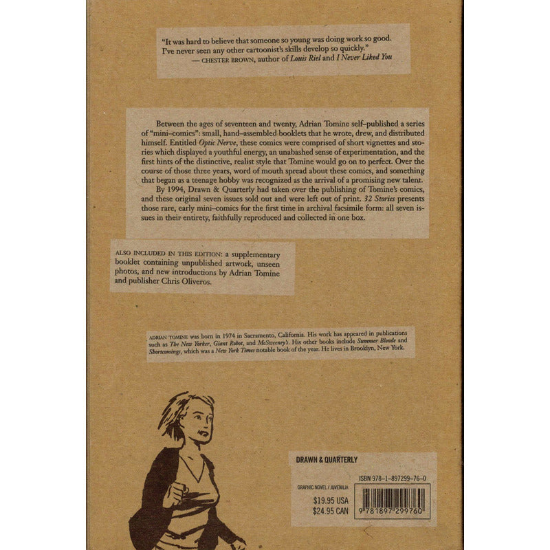 Optic Nerve, Complete, 32 Stories. Adrian Tomine, U S 2009