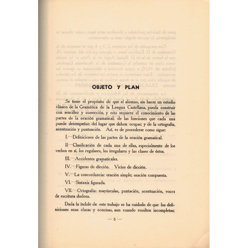 Prenociones Gramaticales. Salvador Villalpando, Mexico 1936