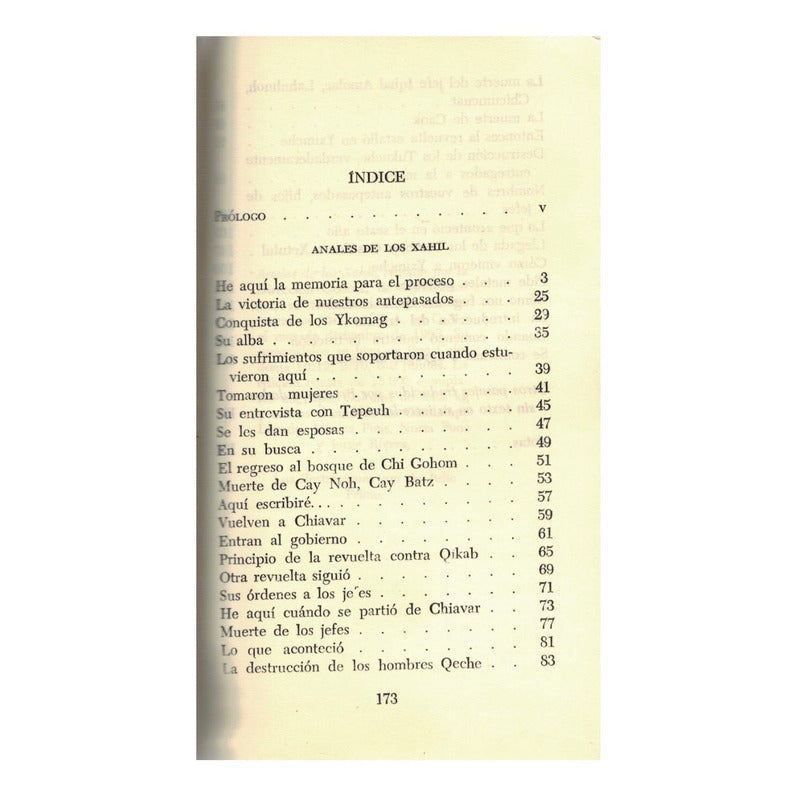 Anales_de_los Xahil. [memorial Tecpan - Atitlan]. Guatemala