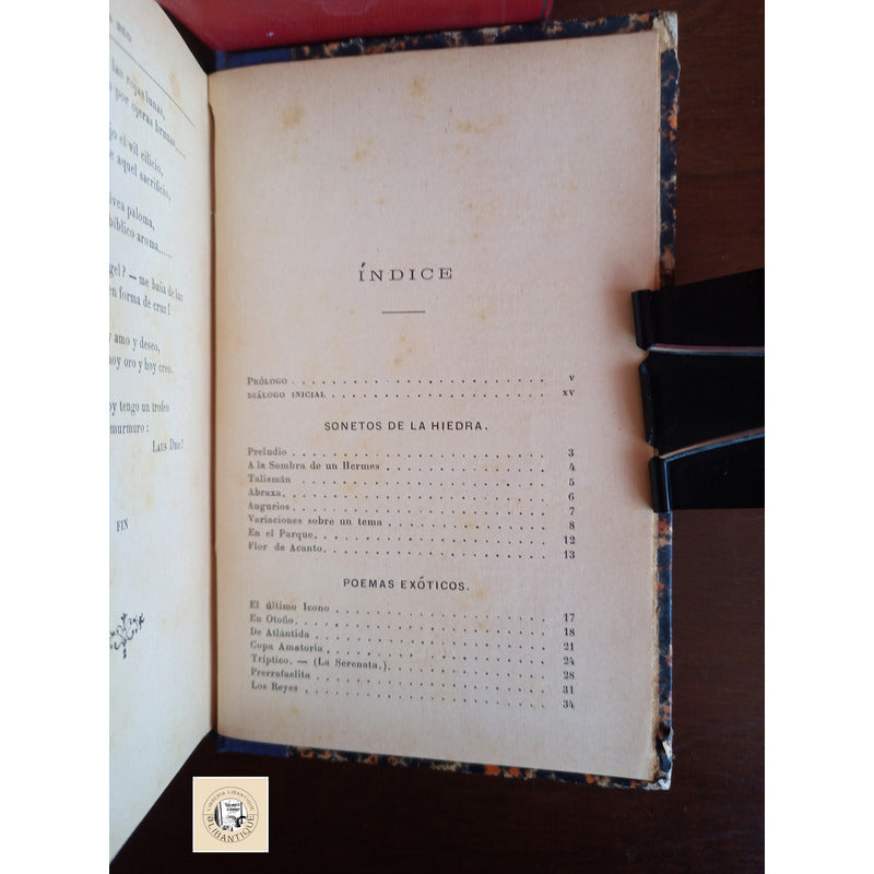 El Florilegio. Jose Juan Tablada, Mexico 1904