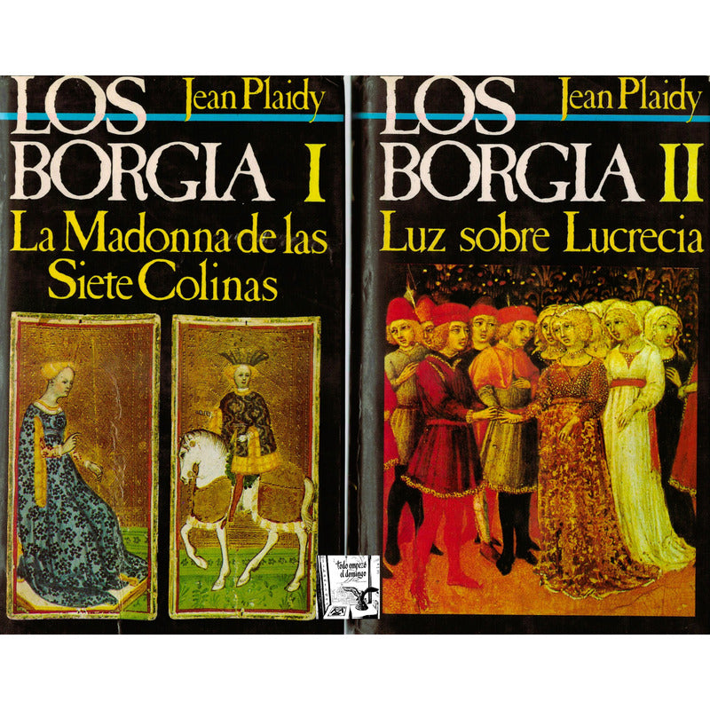 Borgia (2vol). Jean Plaidy, Circulo De Lectores, 1983