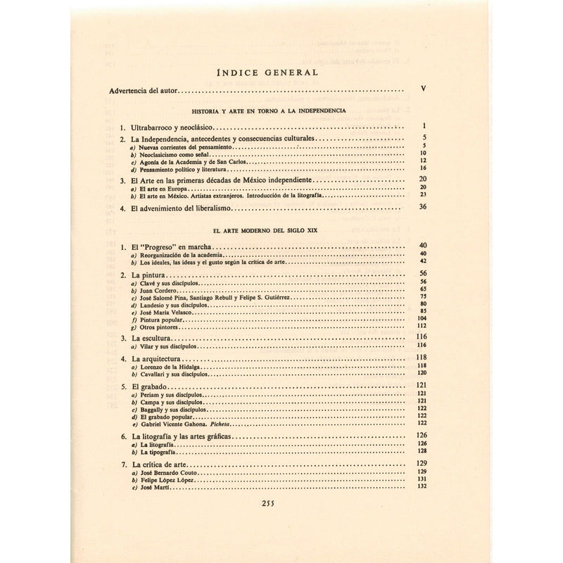 Arte Del Siglo X I X En Mexico. Justino Fernandez