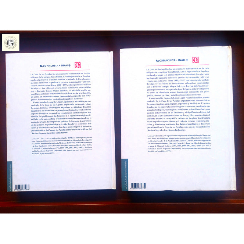 La Casa De Las Aguilas [2v] Lopez Lujan, Mexico 2006 (1a)