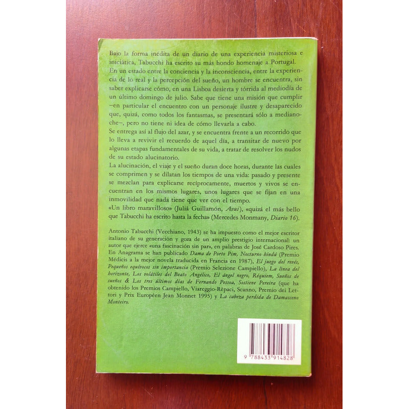 Requiem. Antonio Tabicchi (personas Llenas De Certezas)