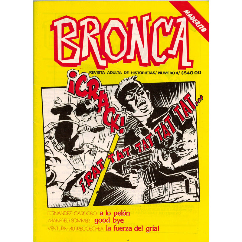 Bronca, Revista Adulta... (#1 Al #5). Taibo I I -coord 1985