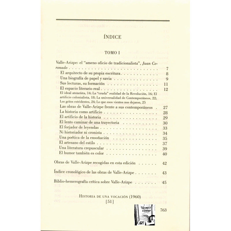 Obras, Artemio De Valle Arizpe. (2vol), Mexico 2000 (1a)