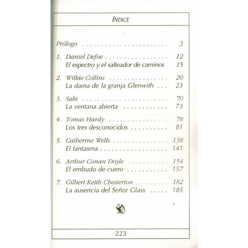 Cuentos Ingleses De Misterio Chesterton Defoe Argentina 2000