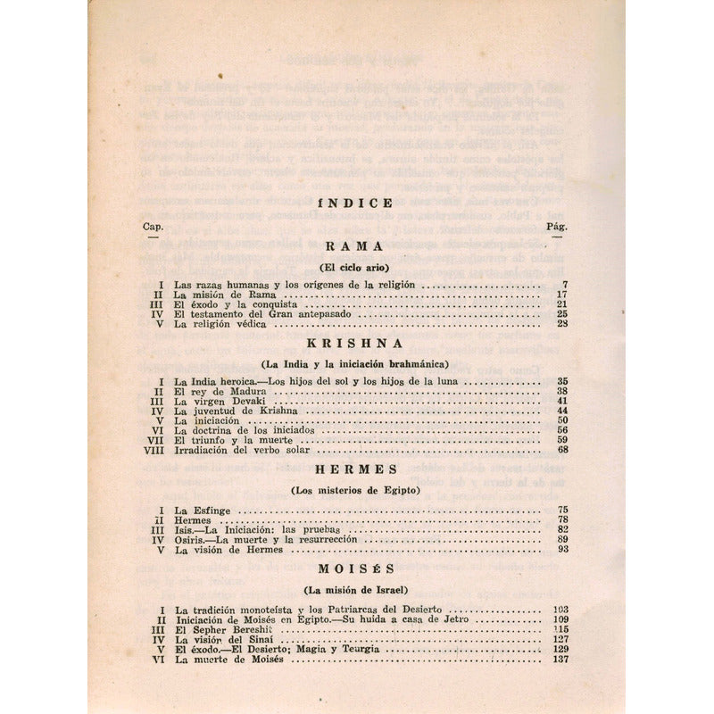 Grandes Iniciados. Eduardo Schure, Mexico 1970