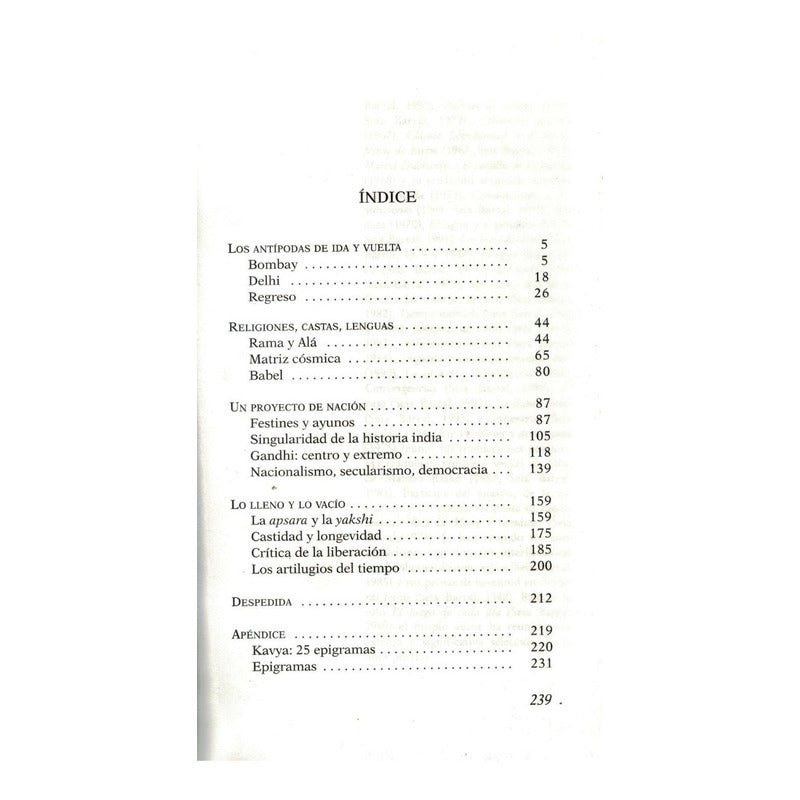 Vislumbres_de_la India. Octavio Paz, Seix Barral_ed., 2000